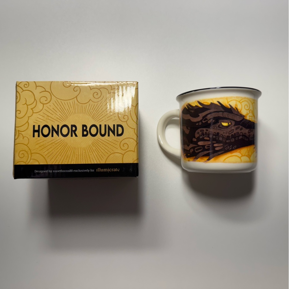 Illumicrate Fourth Wing Honor Bound Mug